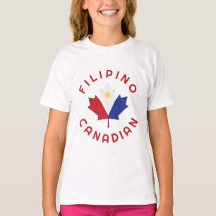 Canadian Filipino   Roots  T-Shirt