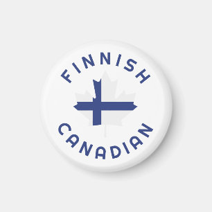 Canadian Finnish Roots  Magnet