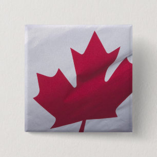 Canadian Flag. 15 Cm Square Badge