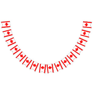 Canadian flag banner