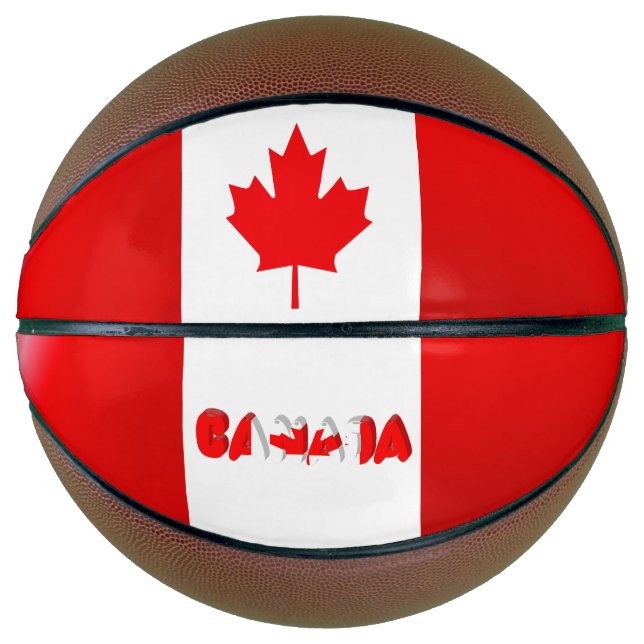 Canadian flag basketball (Front)
