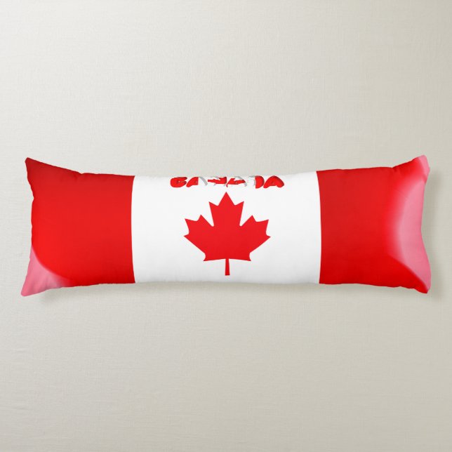 Canadian flag body cushion (Front)
