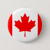 Canadian flag button
