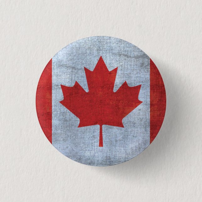 Canadian Flag Button (Front)