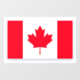 Canadian flag. CANADA.