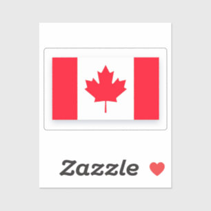 Canadian flag. CANADA. 