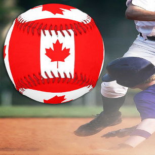 Canadian Flag & Canada sports / Baseball Balls