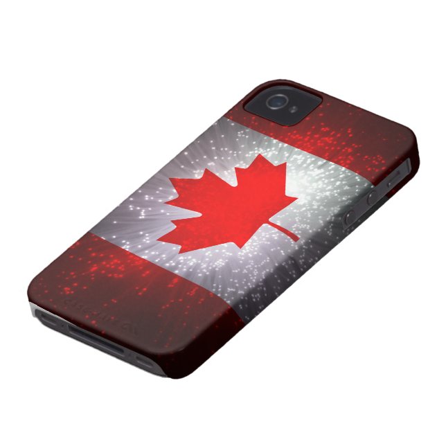Canadian Flag Case-Mate iPhone Case (Bottom)