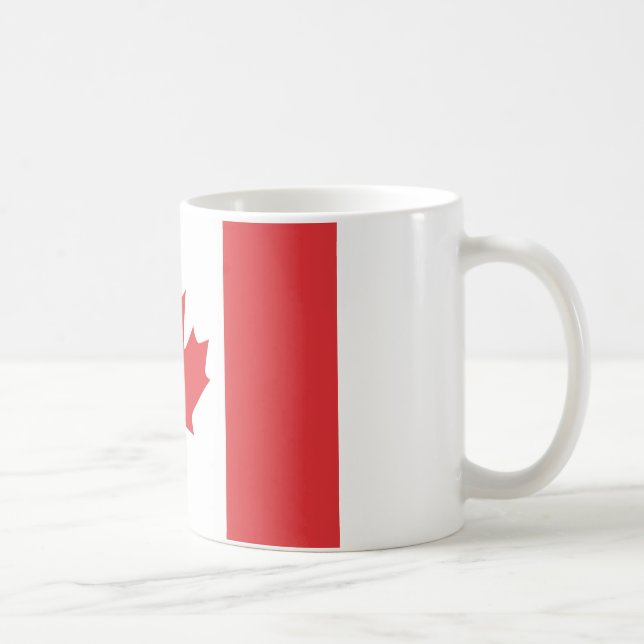 Canadian Flag Coffee Mug (Right)