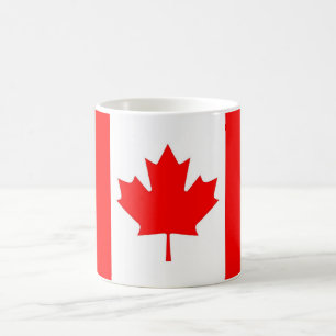 canadian flag coffee mug