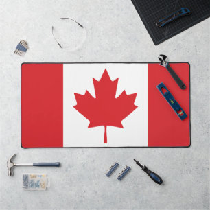 Canadian Flag Desk Mat