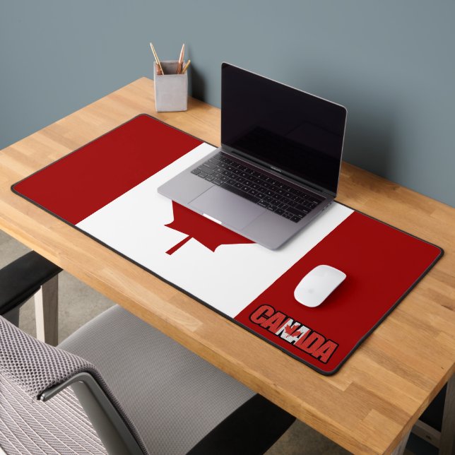 Canadian flag desk mat (Office 2)