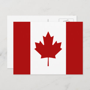 Canadian Flag, Flag of Canada Postcard