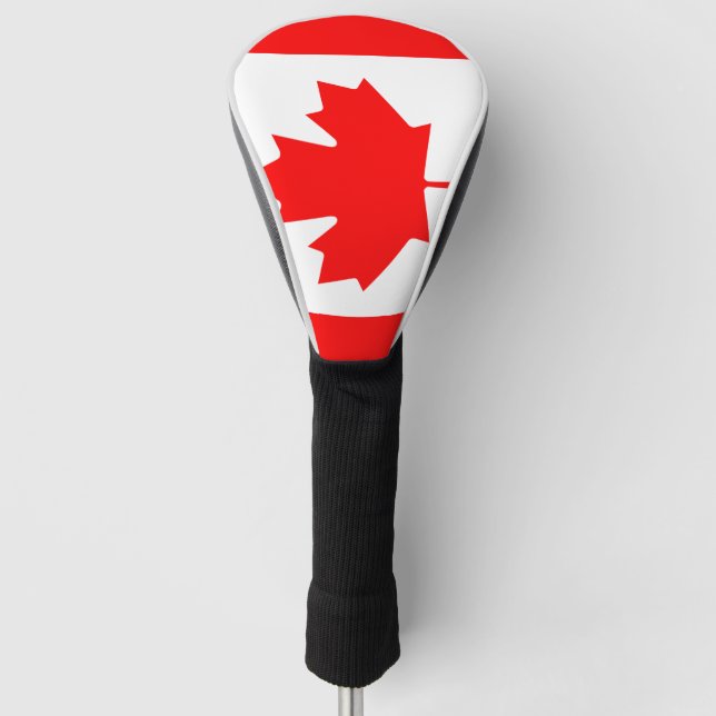 Canadian Flag Golf Head Cover (Front)