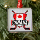Canadian Flag Hockey Logo