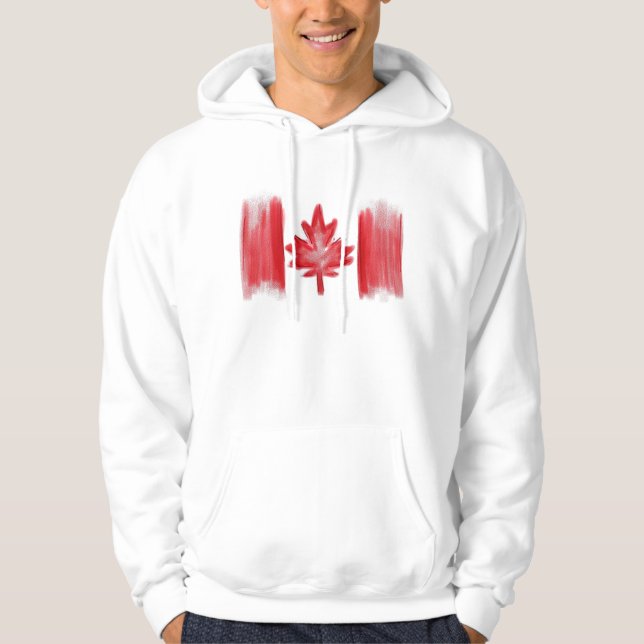 Canadian flag hoodie (Front)