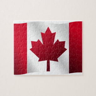 Canadian Flag Jigsaw Puzzle