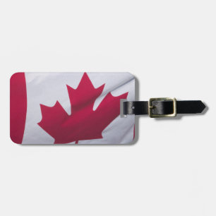 Canadian Flag. Luggage Tag