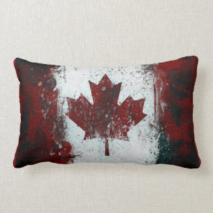 Canadian Flag Lumbar Cushion