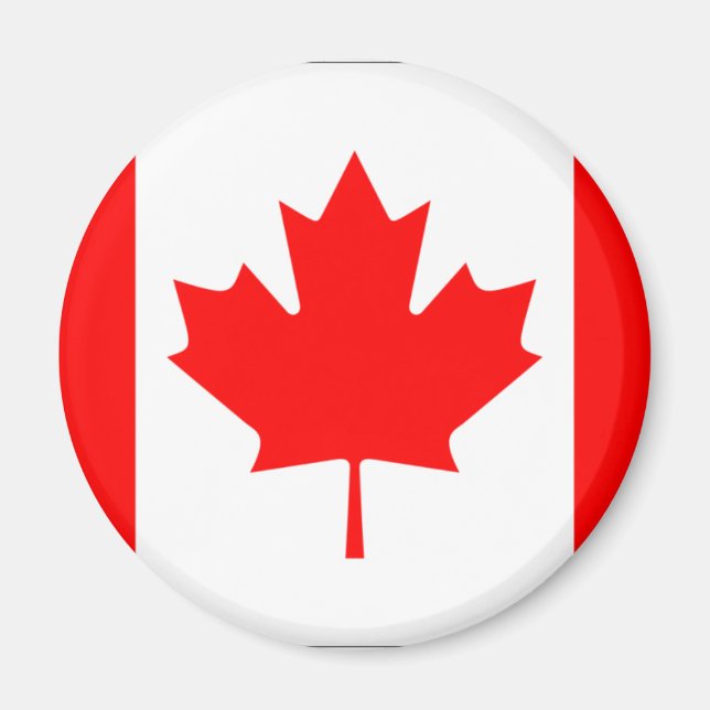 Canadian flag magnet (Front)