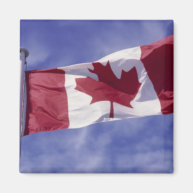 Canadian flag magnet (Front)