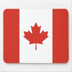 Canadian Flag (Maple Leaf) (Canada) Mouse Pad
