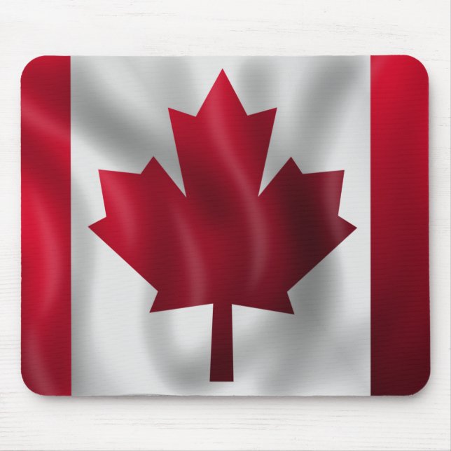 Canadian Flag Mouse Pad (Front)