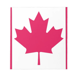 Canadian Flag Notepad