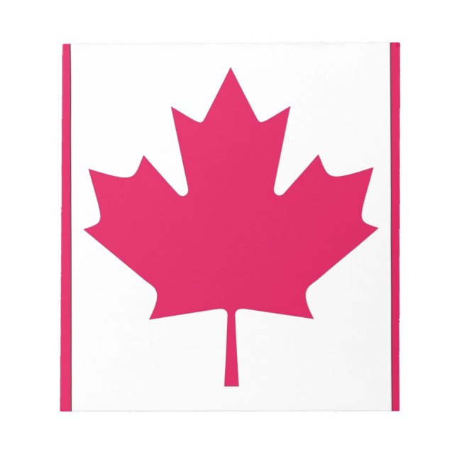 Canadian Flag Notepad (Front)