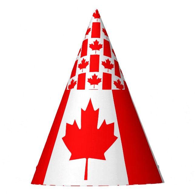 Canadian Flag Party Hat (Front)