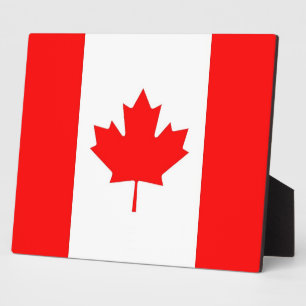 Canadian Flag Plaque