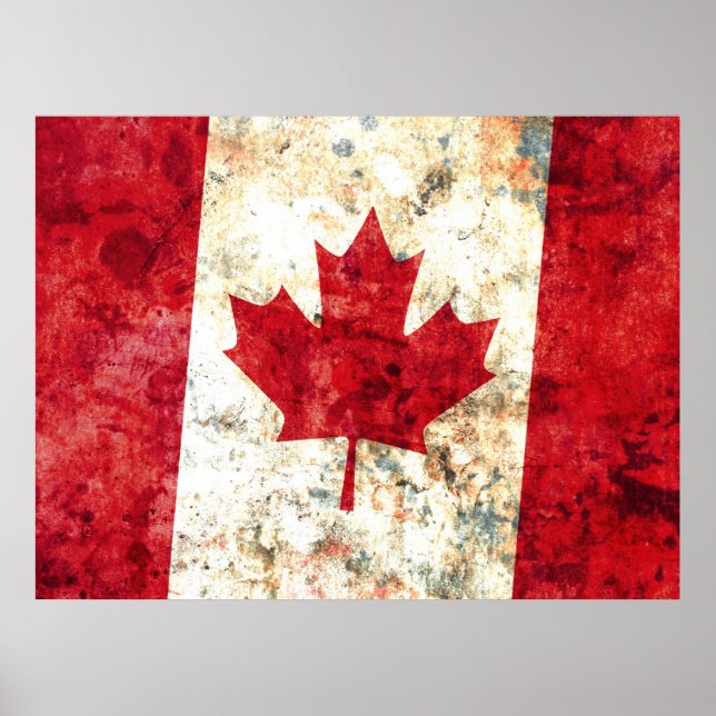 Canadian Flag Poster (Front)