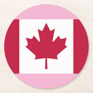 Canadian Flag Pound Coasters