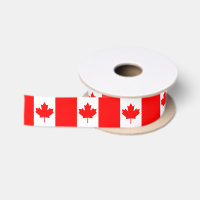 Canadian flag ribbon