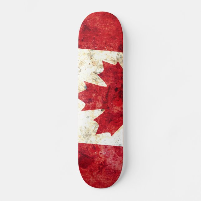 Canadian Flag Skateboard (Front)