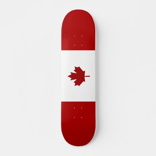 Canadian flag skateboard (Front)
