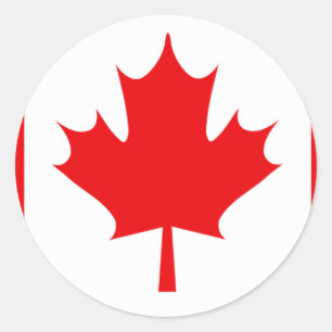 Canadian Flag Sticker