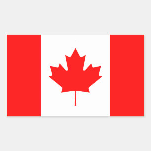 Canadian Flag Sticker
