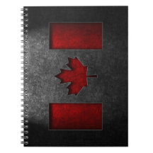 Canadian Flag Stone Texture