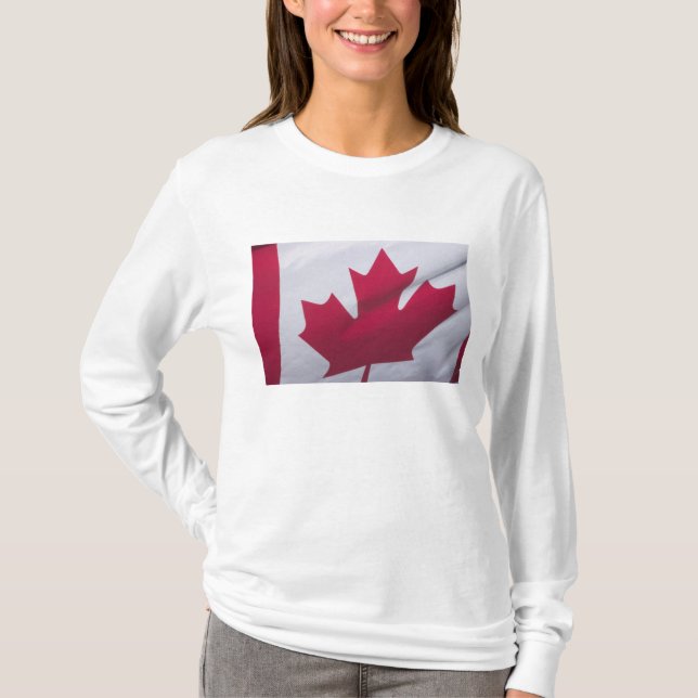 Canadian Flag. T-Shirt (Front)