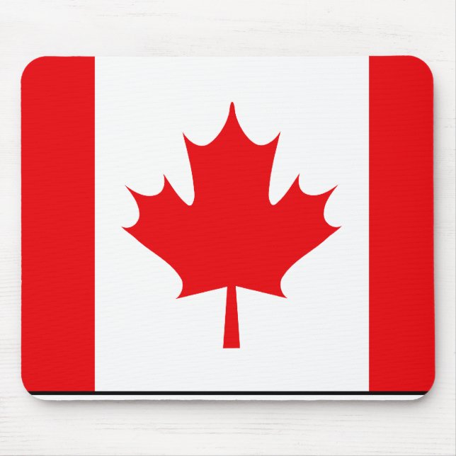 Canadian Flag T-shirts and Gifts Mouse Pad (Front)