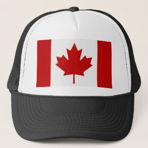 Canadian Flag Truckers Mesh Hat