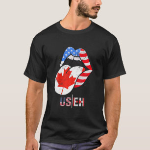 Canadian Flag Women Men Kids Maple Leaf Canada Day T-Shirt