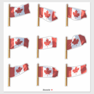Canadian Flags Flying Series III