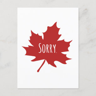 Canadian Funny Postcard