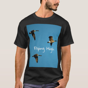 Canadian geese in flight T-Shirt