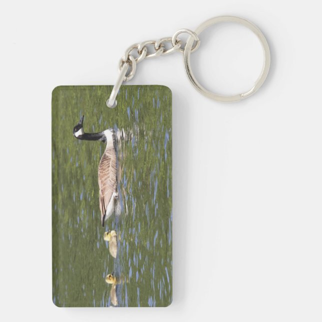 Canadian Geese Key Ring (Back)