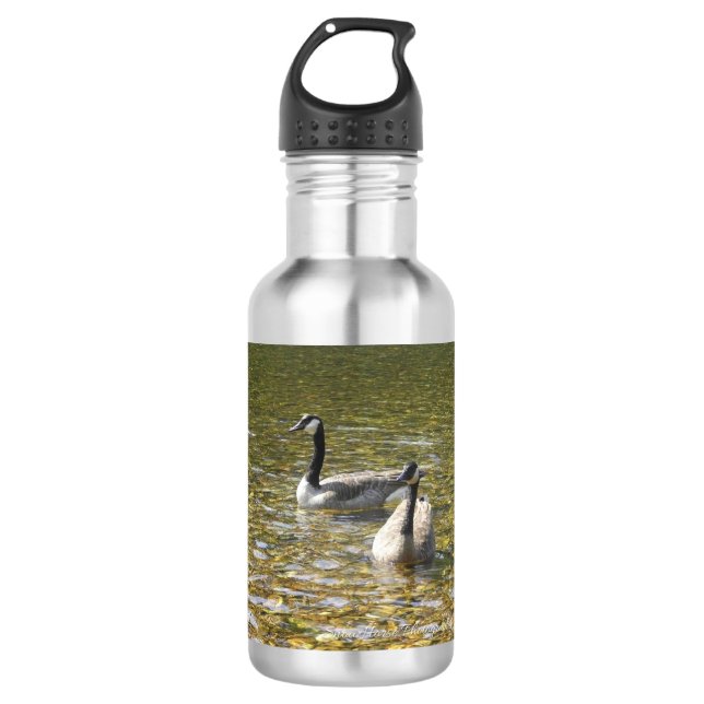 Canadian Geese ~ Water Bottle (Front)