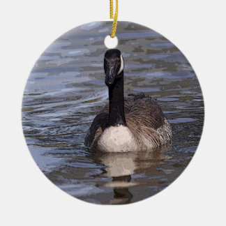 Canadian Goose Ceramic Tree Decoration