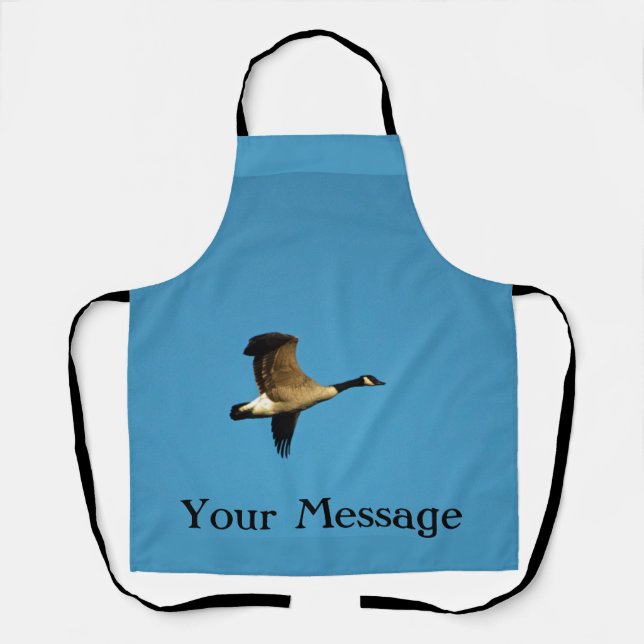 Canadian goose in flight apron (Front)